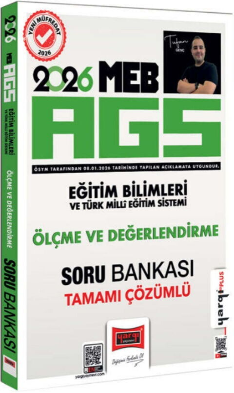 2026 MEB AGS Eğitim Bilimleri ve Türk Milli Eğitim Sistemi Ölçme ve Değerlendirme Soru Bankası Yargı Yayınları
