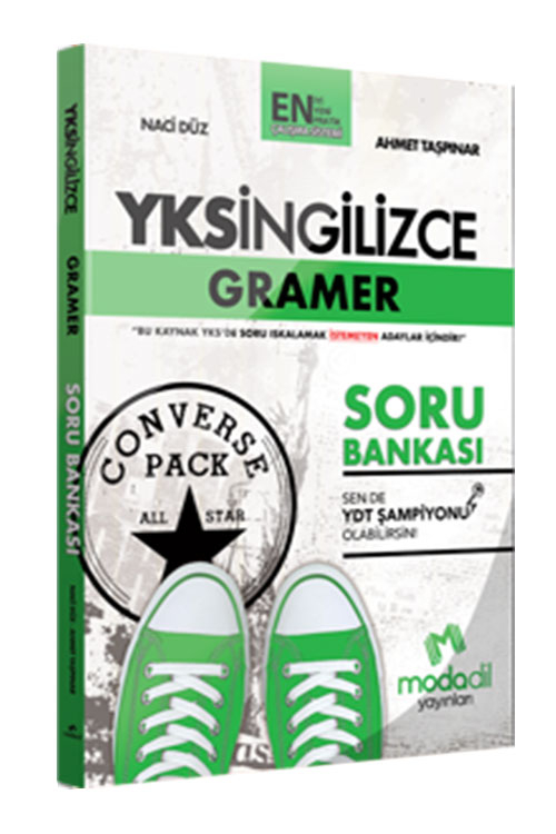 YKS İngilizce Gramer Soru Bankası Modadil Yayınları