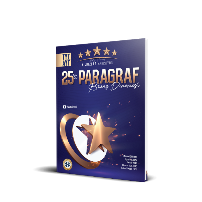 TYT AYT Paragraf Yıldızlar Yarışıyor 25 Deneme Bilgi Sarmal Yayınları