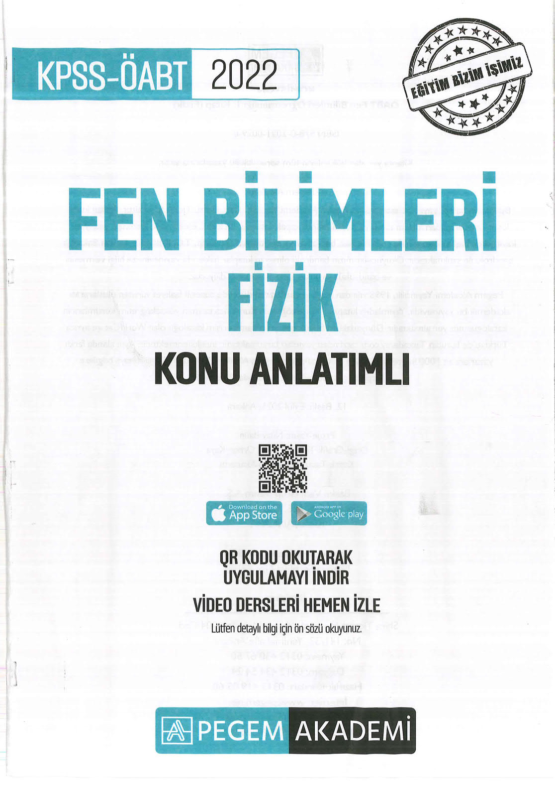 FEN BİLİMLERİ KONU ANLATIMI FİZİK