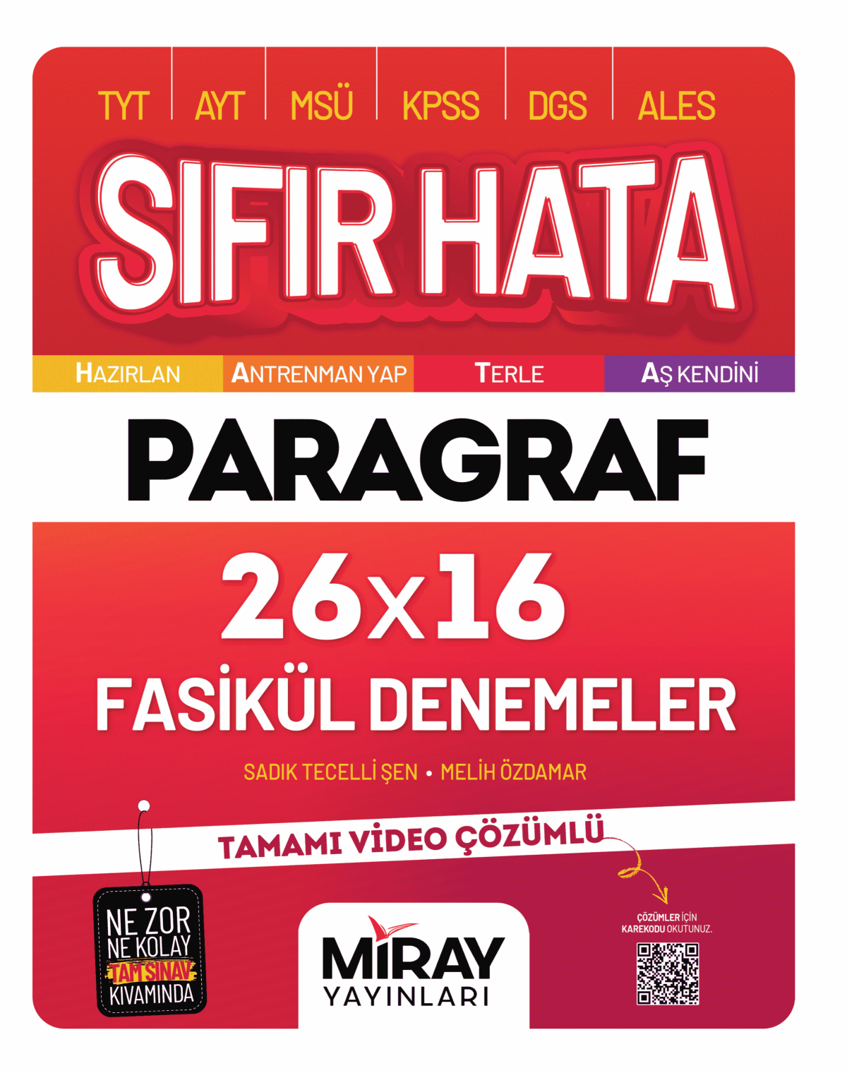 Sıfır Hata Paragraf 16 Deneme Miray Yayınları