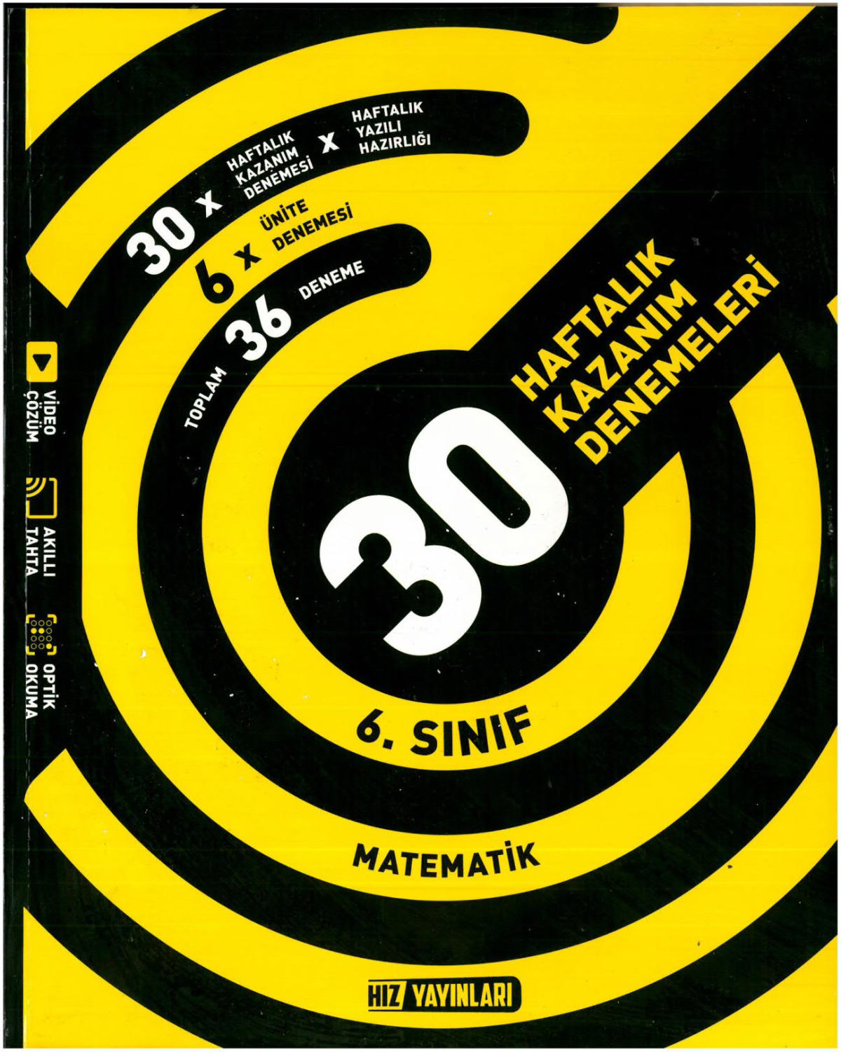 6.Sınıf Matematik Haftalık Deneme Hız Yayınları