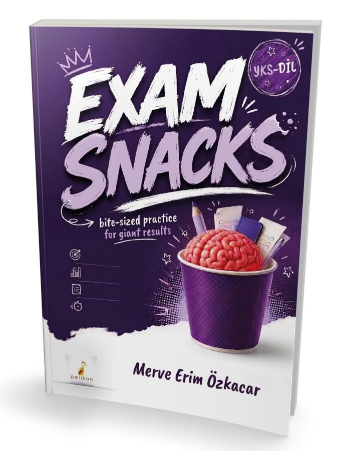 YKS-DİL İngilizce Exam Snacks Merve Erim Özkacar Pelikan Yayınları