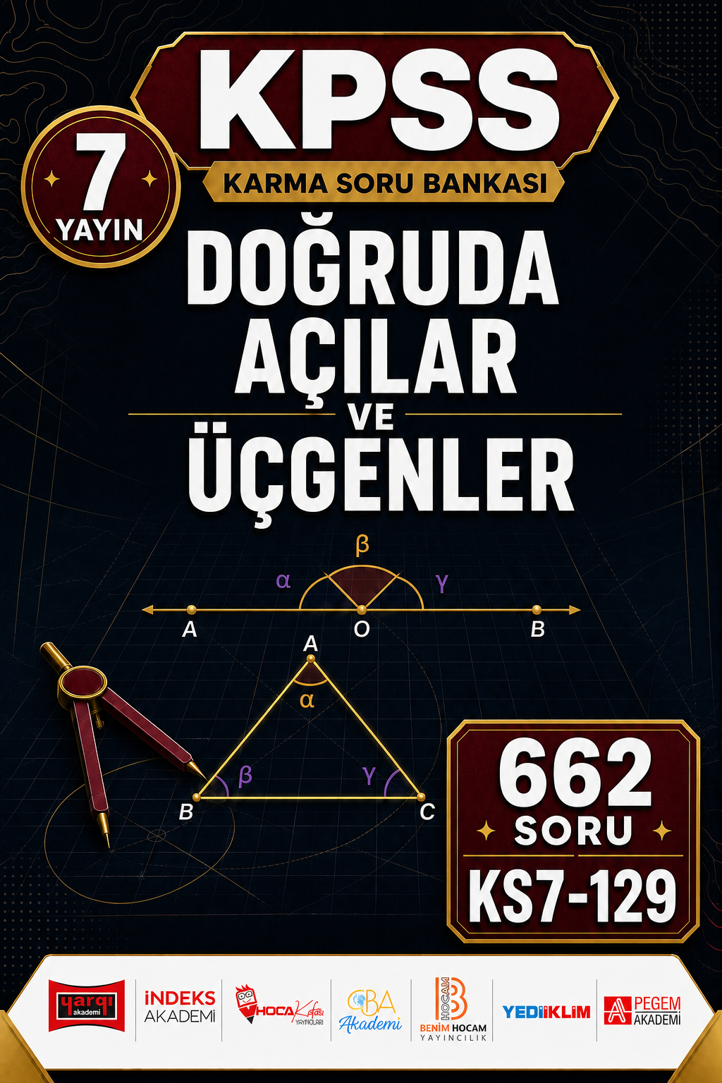 Doğruda Açılar ve Üçgenler 7 Yayın 662 Soru