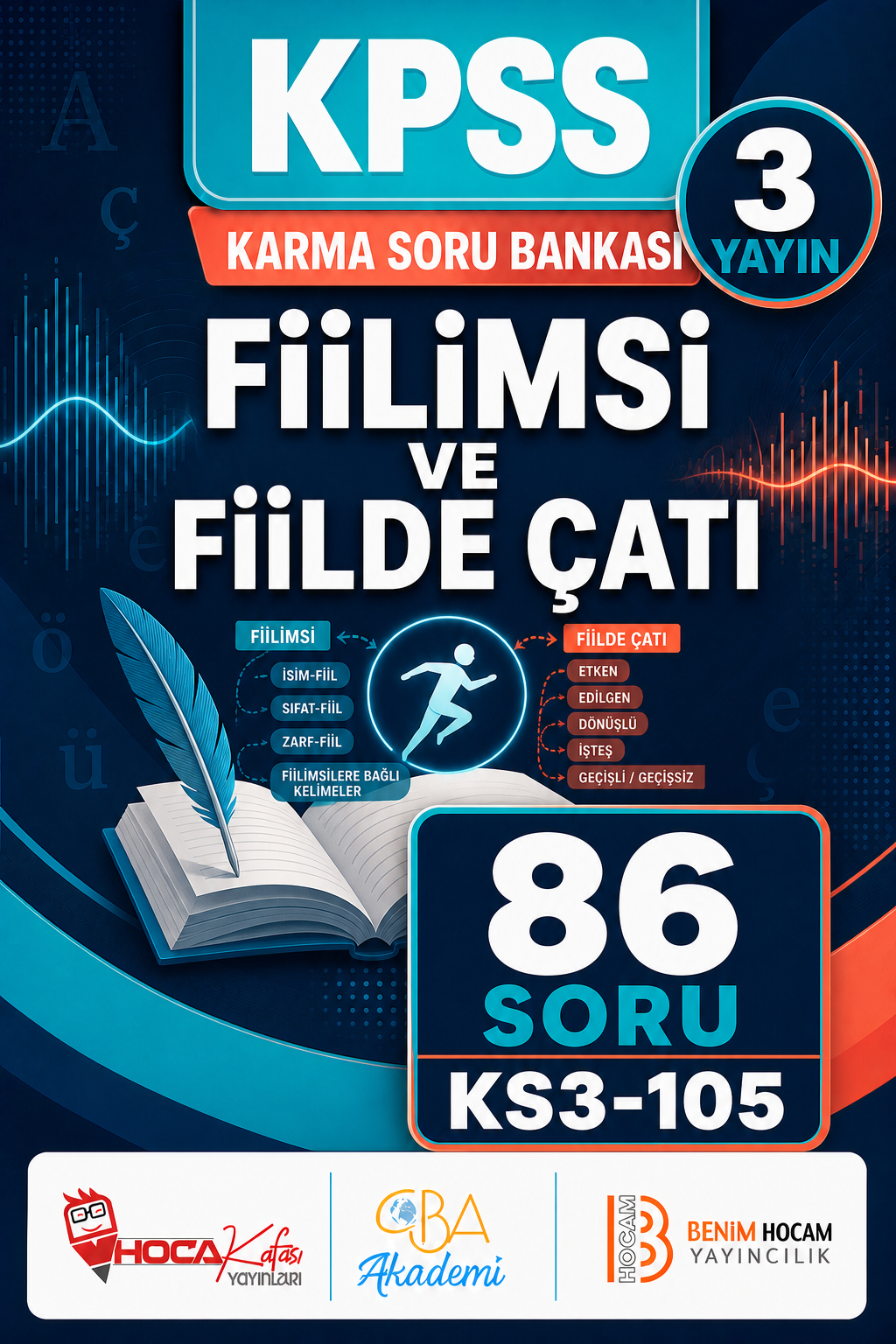 Fiilimsi ve Fiilde Çatı 3 Yayın 86 Soru (Benim Hocam - CBA - Hoca Kafası Yayınları)