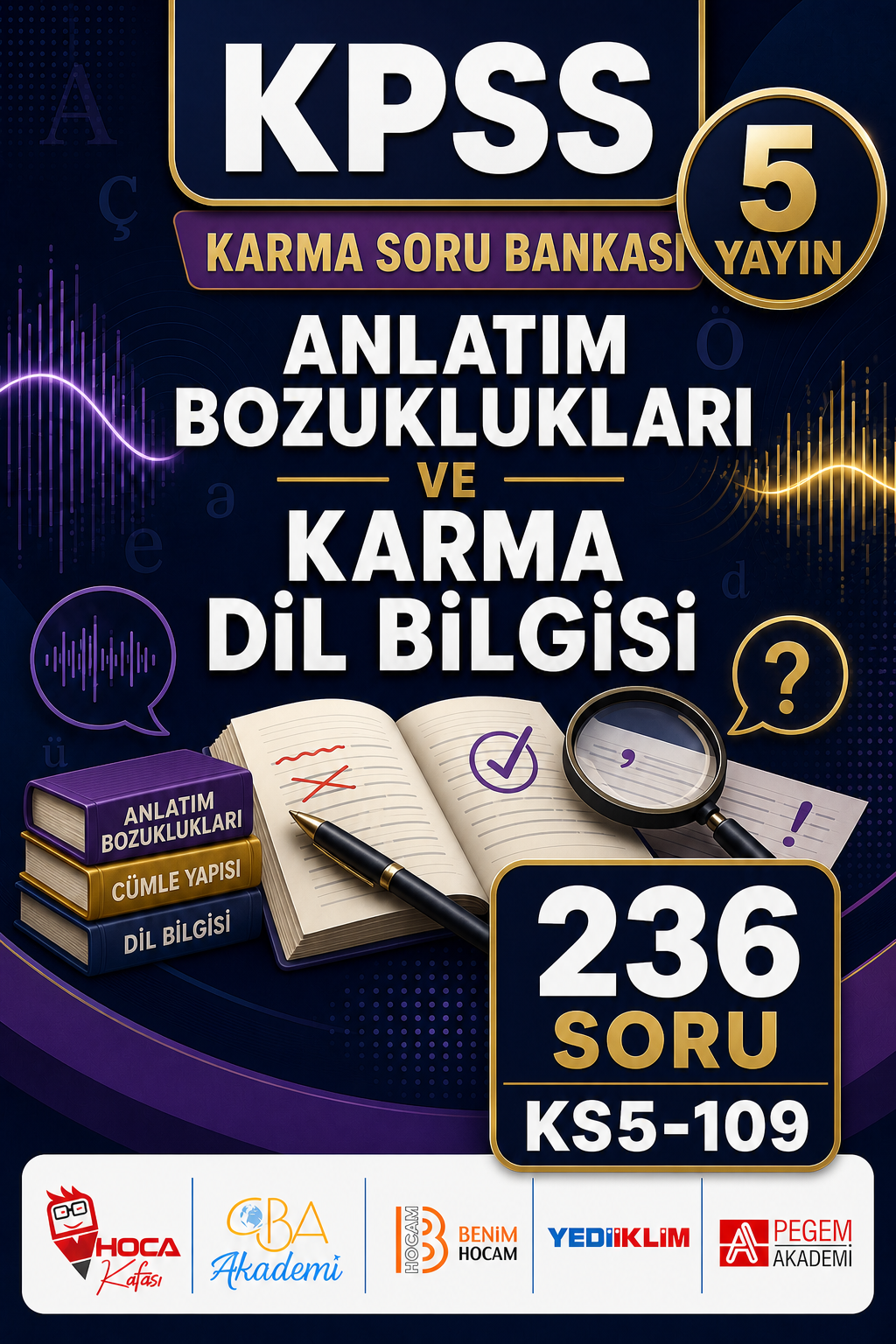 Anlatım Bozuklukları ve Karma Dil Bilgisi 5 Yayın 236 Soru
