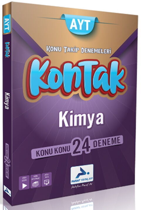 AYT Kimya Konu Takip Denemeleri Paraf Yayınları