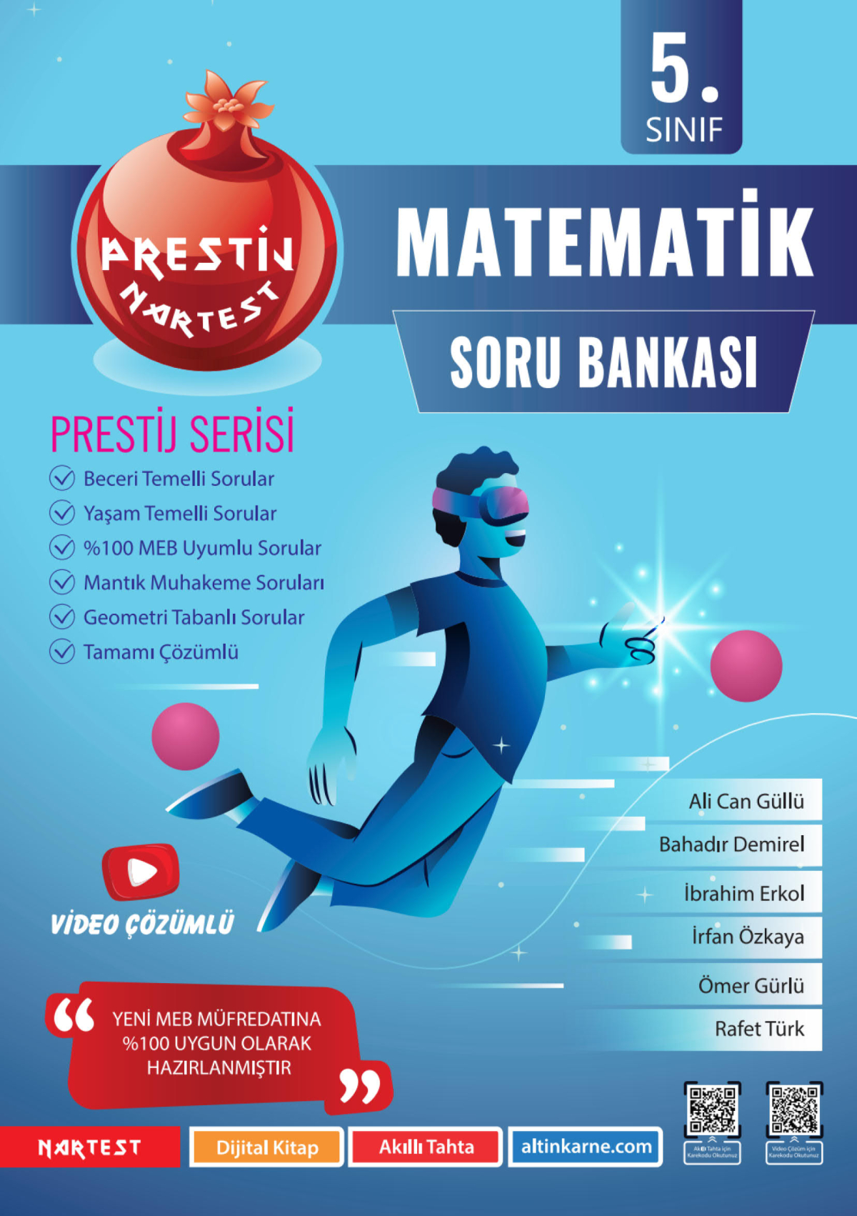 5. Sınıf Prestij Matematik Soru Bankası Nartest Yayınları