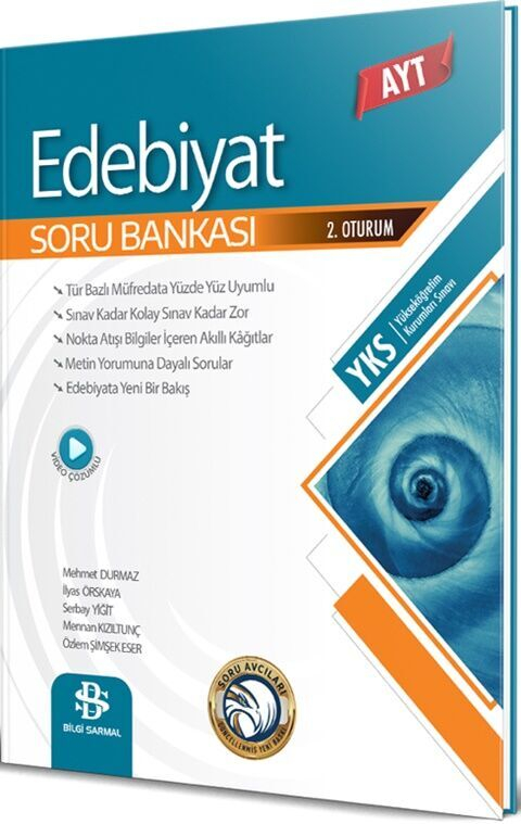 2025 AYT Edebiyat Soru Bankası Bilgi Sarmal Yayınları