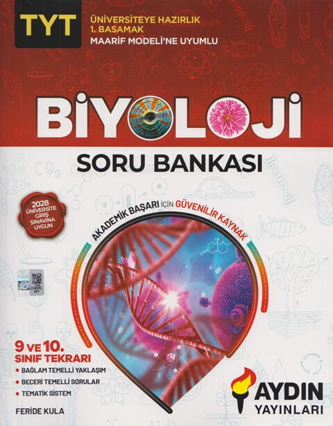 TYT Biyoloji Maarif Model 1. Basamak Soru Bankası Aydın Yayınları
