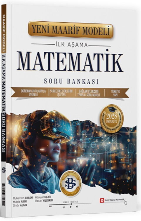 2028 Üniversiteye Hazırlık Matematik İlk Aşama Maarif Model Soru Bankası Bilgi Sarmal