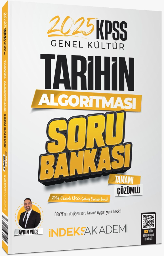 2025 KPSS Tarihin Algoritması Soru Bankası Çözümlü İndeks Akademi