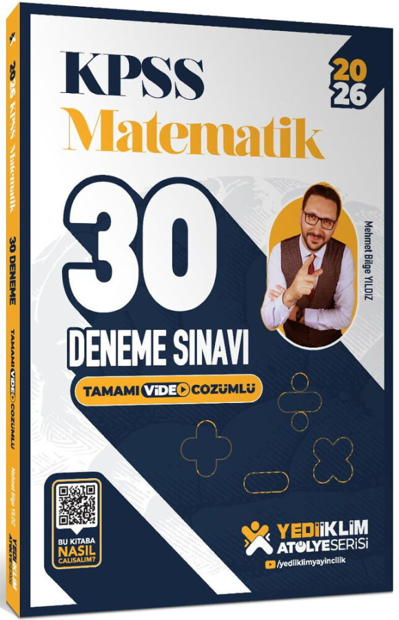 2026 KPSS Matematik Atölye Serisi 30 Deneme Yediiklim
