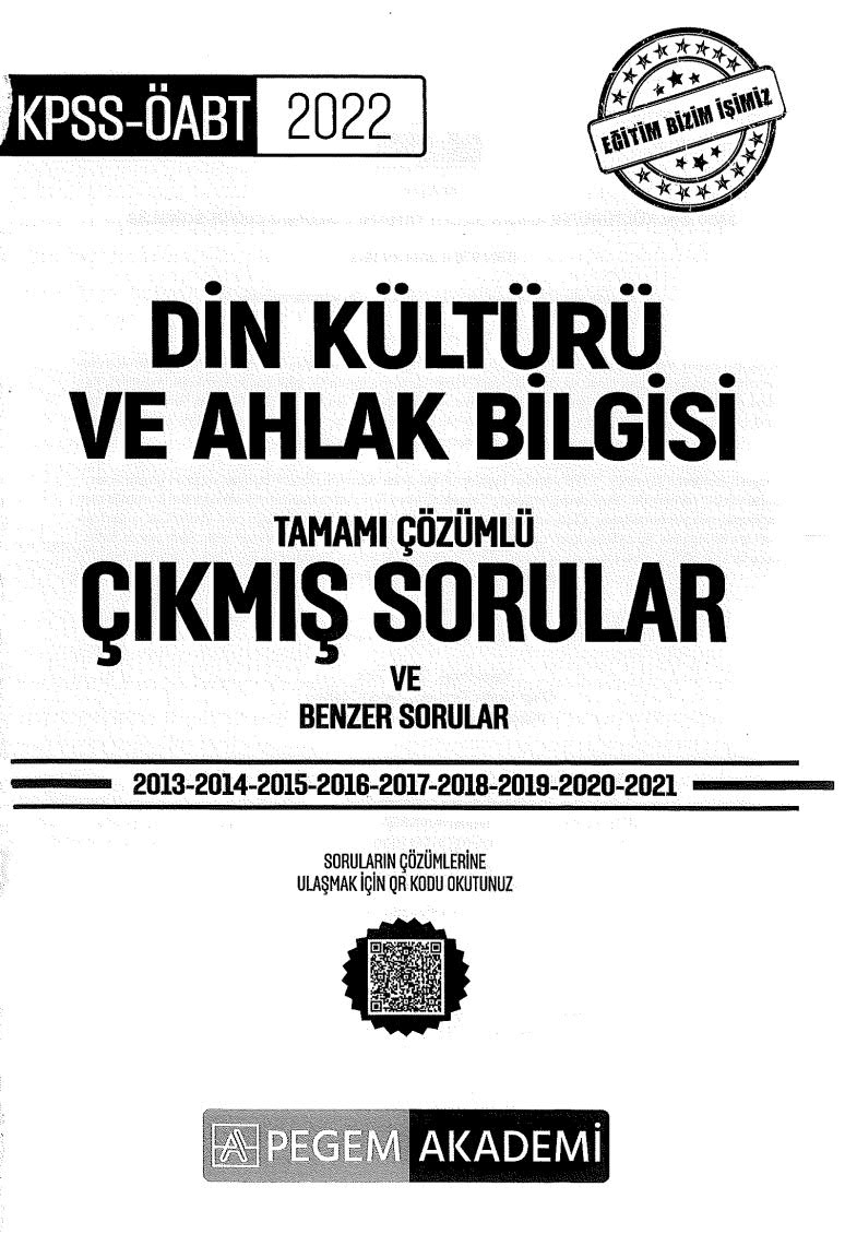 TAMAMI ÇÖZÜMLÜ ÇIKMIŞ SORULAR VE BENZER SORULAR (2013-2021)