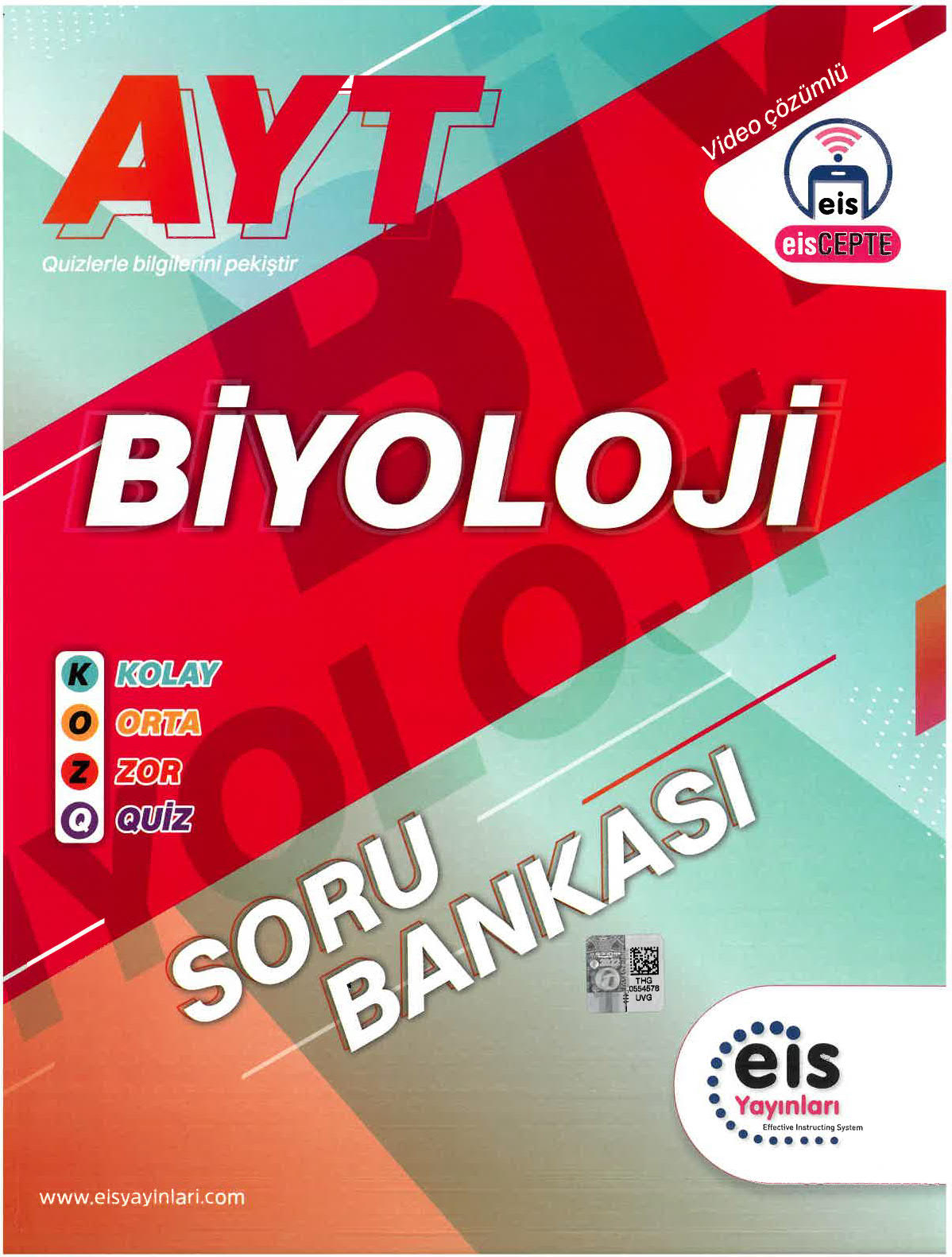 Koz Serisi Ayt Biyoloji Soru Bankası Eis Yayınları