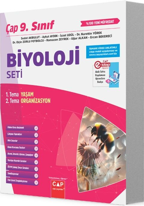 Çap Yayınları 9. Sınıf Biyoloji Fasikülleri