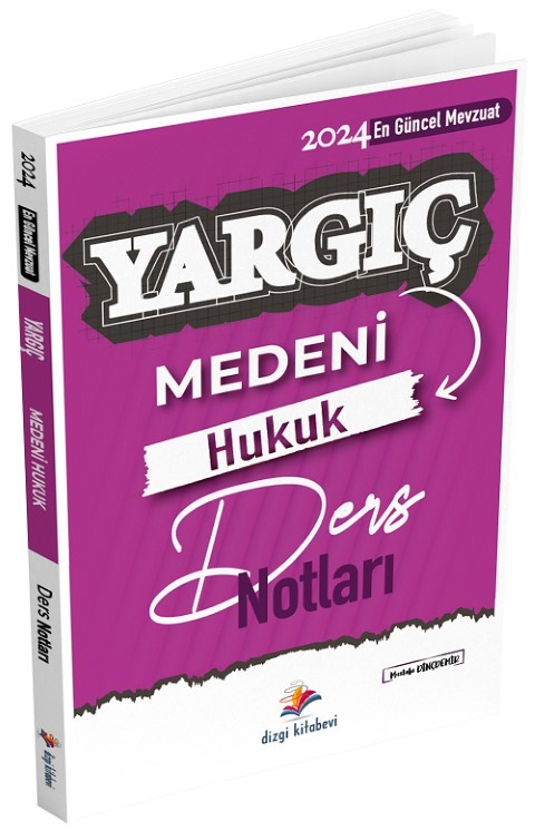 Dizgi Kitap Yargıç Hakimlik ve Hmgs Medeni Hukuk Ders Notları 4. Baskı 2024 Mustafa Dinçdemir