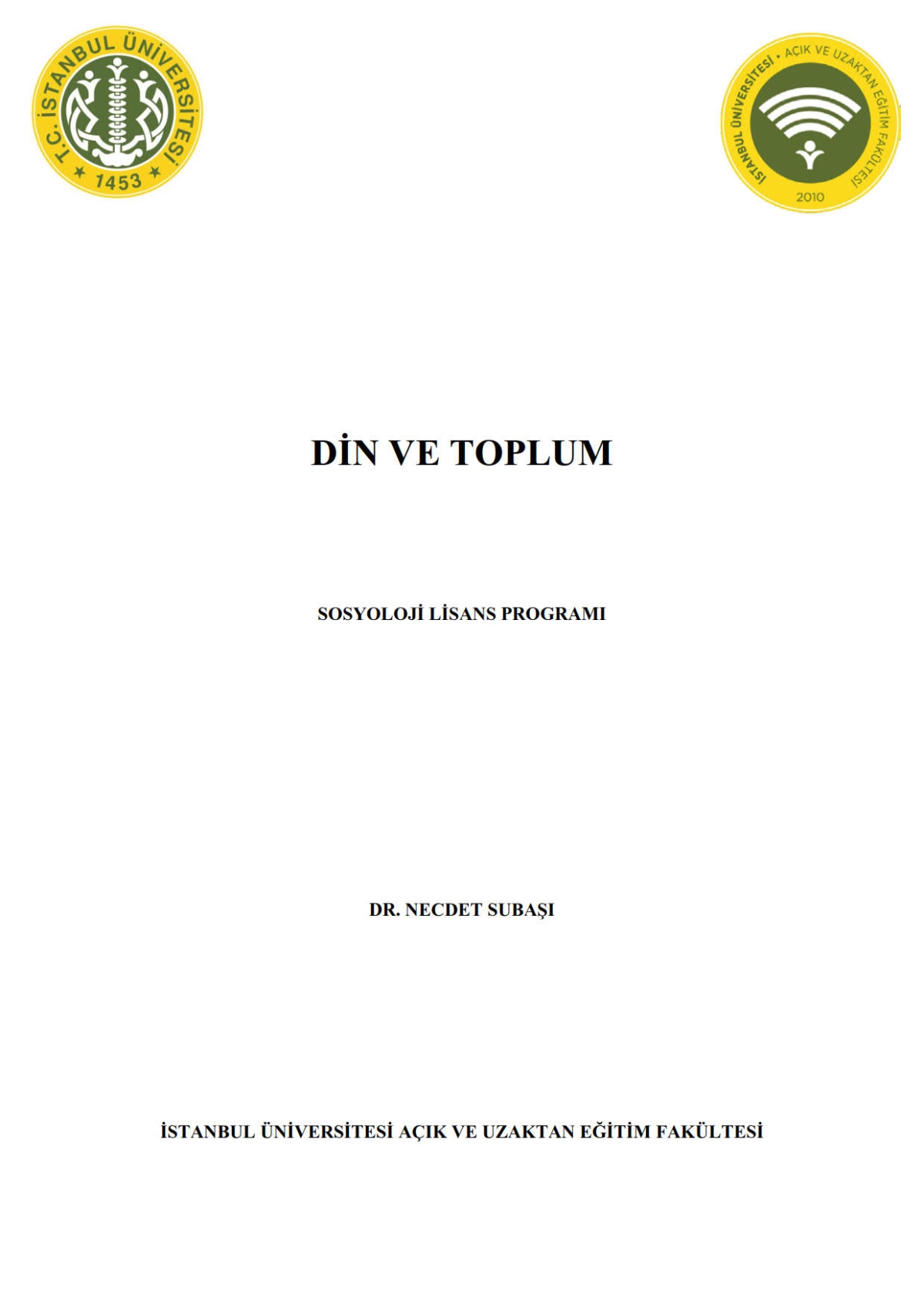 Din ve Toplum