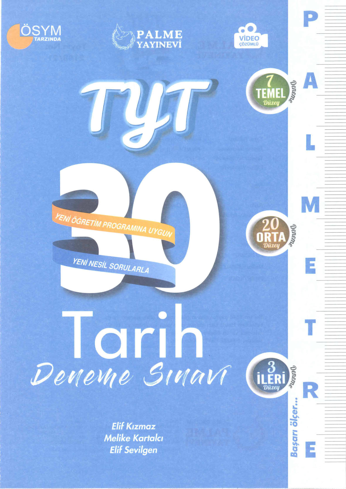 TYT Tarih Palmetre Serisi 30 Deneme