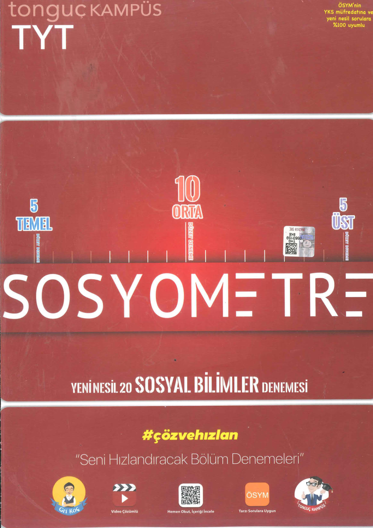 TYT Sosyometre 20 li Deneme