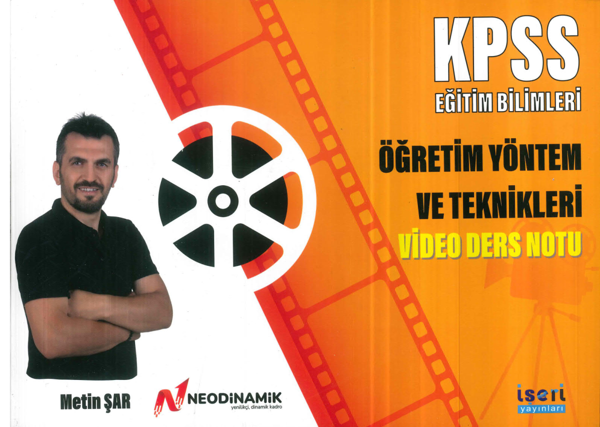 ÖĞRETİM YÖNTEM VE TEKNİKLERİ VİDEO DERS NOTU