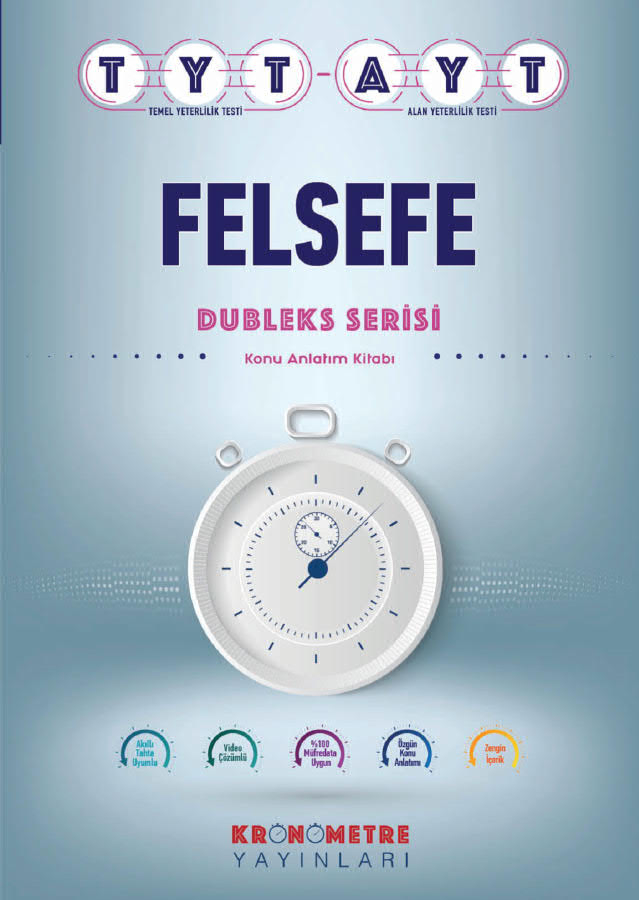 Tyt-Ayt Felsefe Dubleks Serisi Konu Anlatım Kitabı