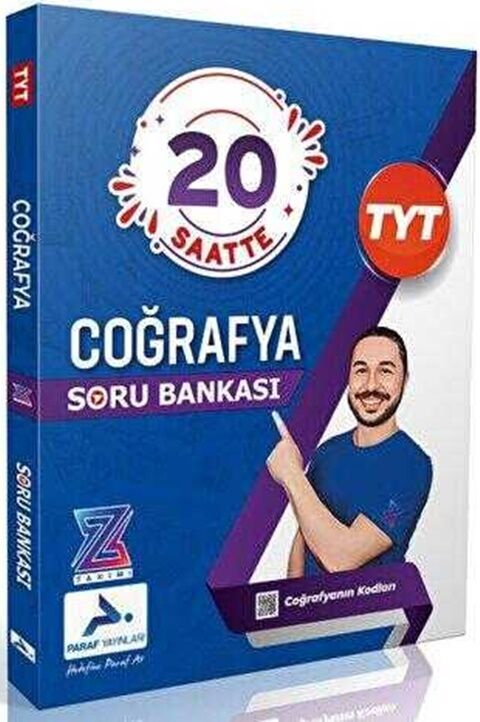 Coğrafyanın Kodları Paraf Z Takımı TYT Coğrafya Soru Bankası Prf Paraf Yayınları