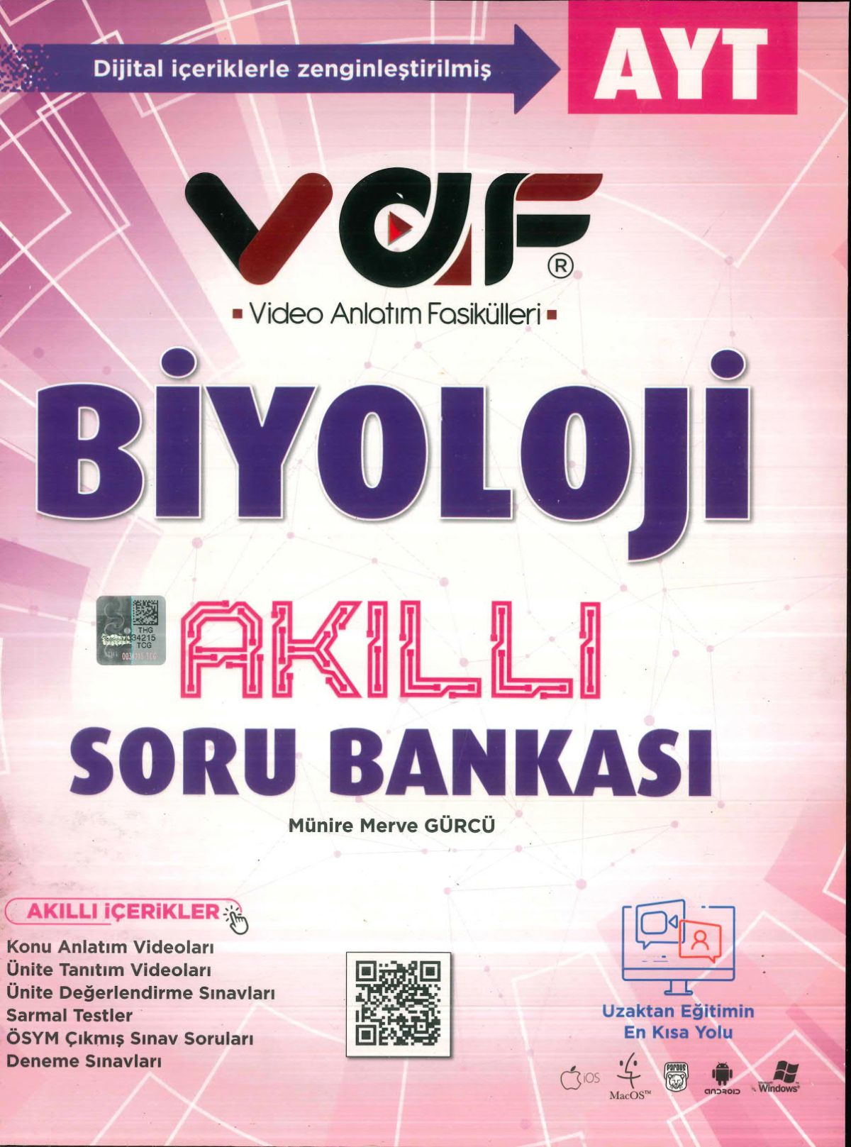 AYT Biyoloji Soru Bankası Vaf Yayınları