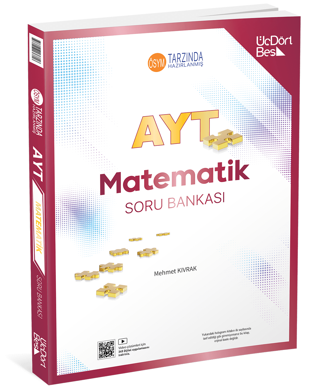 2025 AYT Matematik Soru Bankası Üç Dört Beş Yayınları