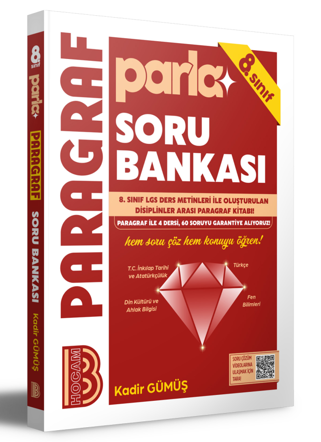 2027 8. Sınıf Parla Paragraf Soru Bankası Benim Hocam Yayınları