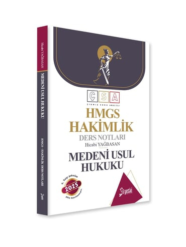 Çıkmış Soru Analizli Medeni Usul Hukuku Hakimlik Ders Notları Yetki Yayınları