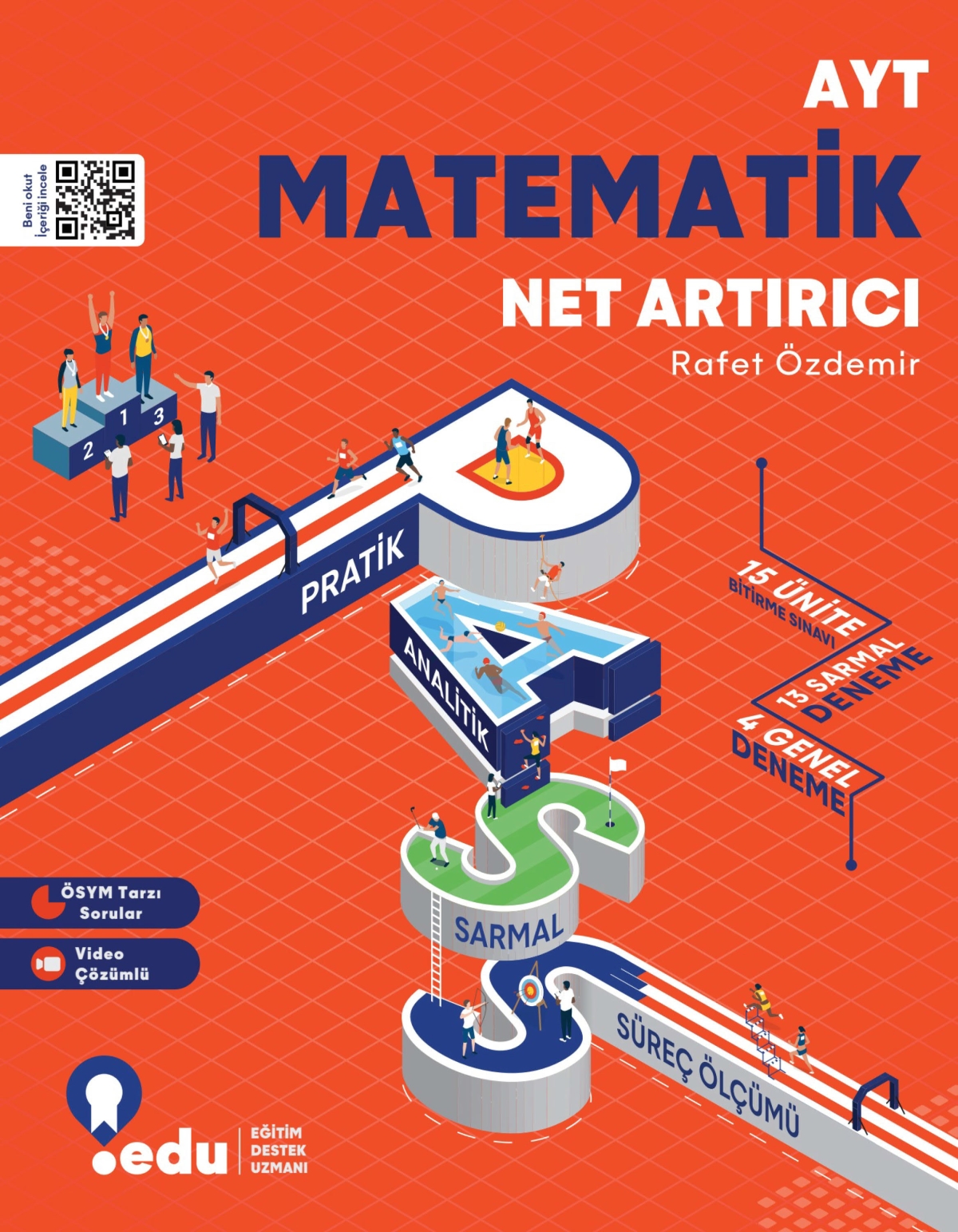 AYT Matematik Net Artırıcı PASS Edu Yayınları