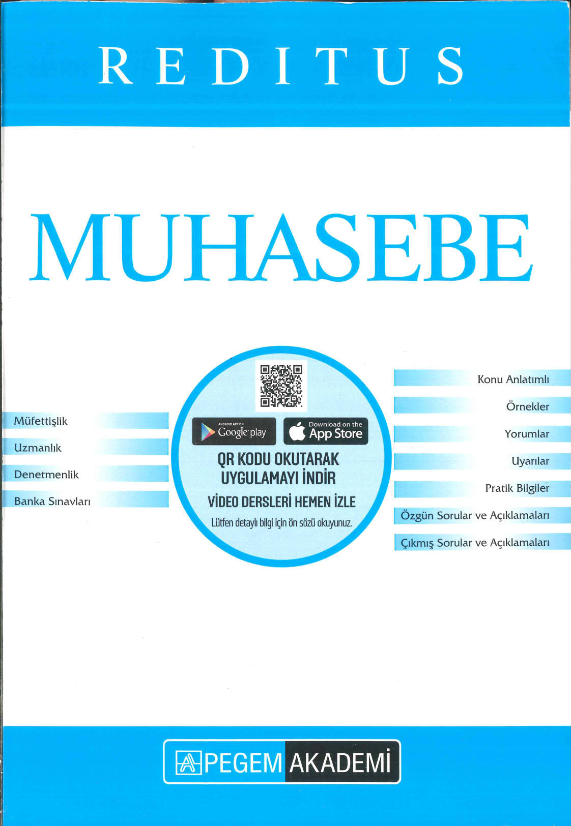 REDİTUS MUHASEBE SORU BANKASI ÇÖZÜMLÜ