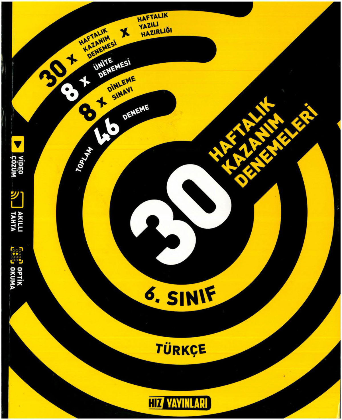 6.Sınıf Türkçe Haftalık Deneme Hız Yayınları
