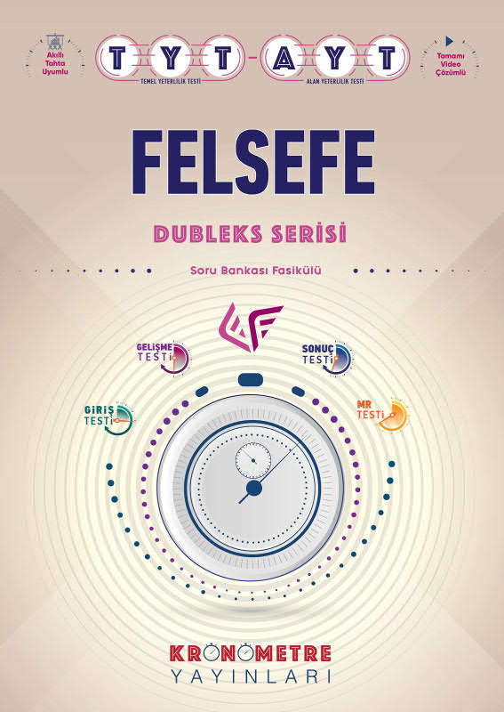 Tyt-Ayt Felsefe Dubleks Serisi Soru Bankası Fasikülü