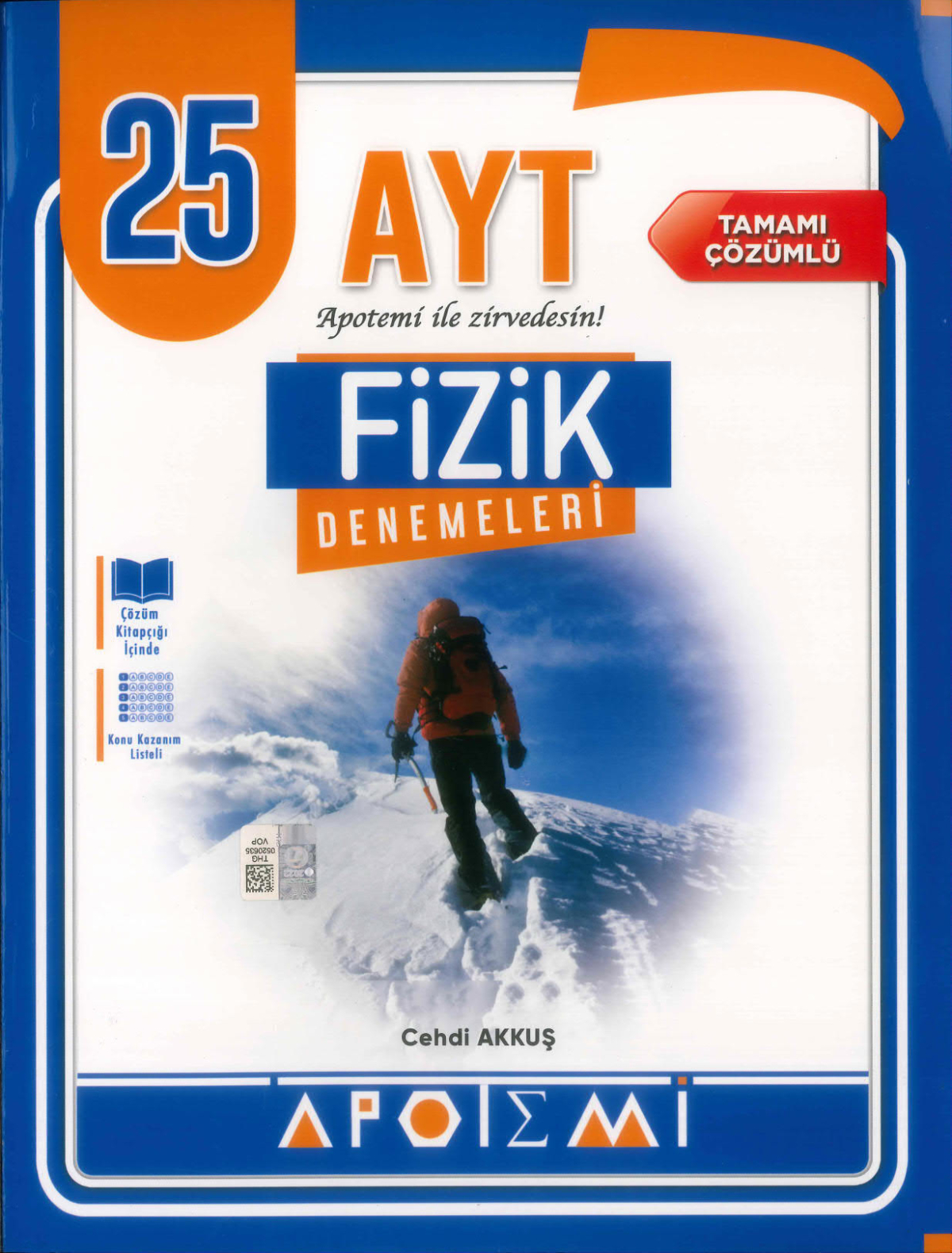 AYT Fizik 25 li Denemeleri Apotemi Yayınları