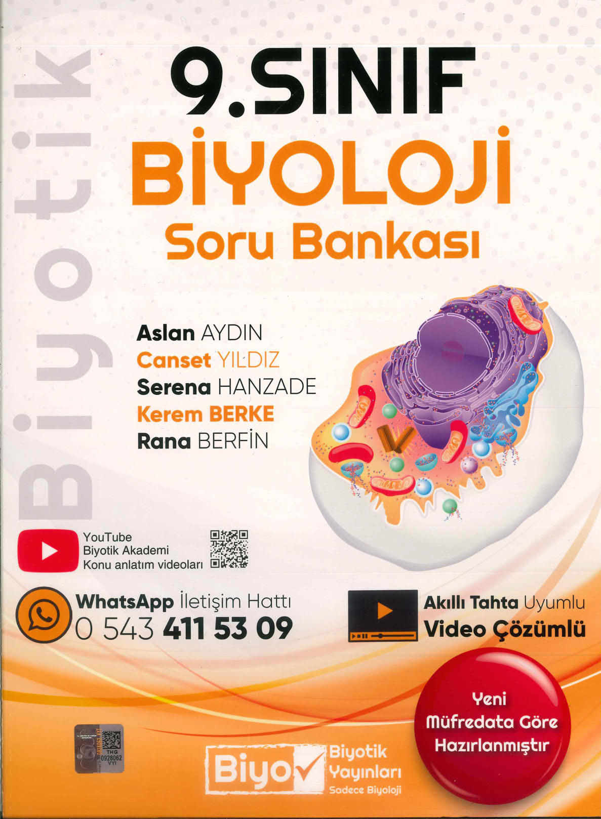 9. Sınıf Biyoloji Soru Bankası Biyotik Yayınları