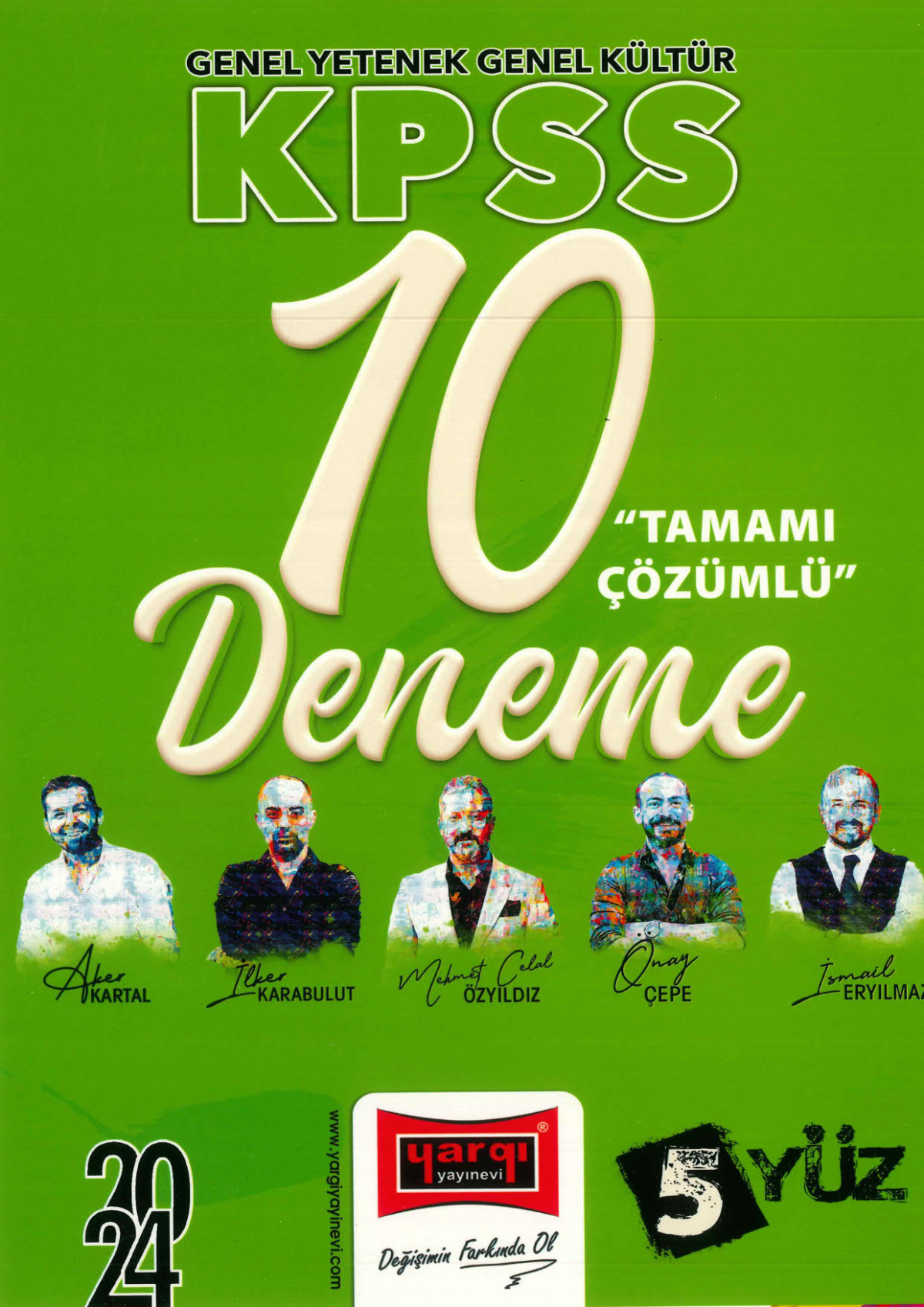 TAMAMI ÇÖZÜMLÜ 10 DENEME (5 YÜZ)