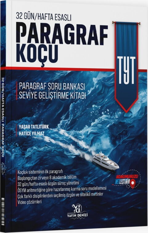 TYT Paragraf Koçu Soru Bankası Yayın Denizi