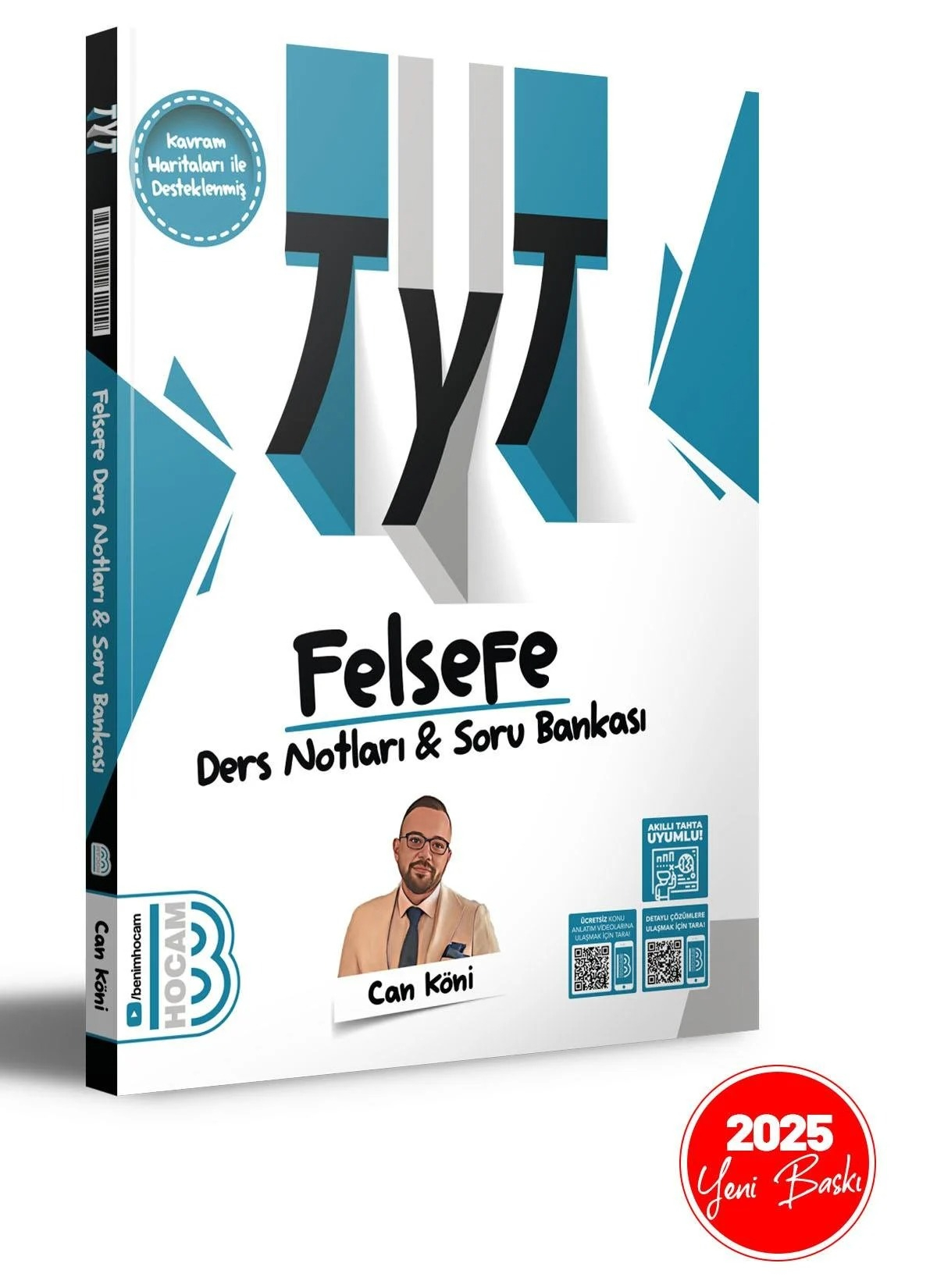 2025 TYT Felsefe Ders Notları ve Soru Bankası Benim Hocam Yayınları