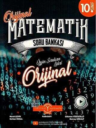 10. Sınıf Orijinal Matematik Soru Bankası Orijinal Yayınları