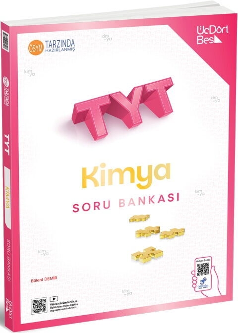2027 TYT Kimya Soru Bankası Üç Dört Beş Yayınları