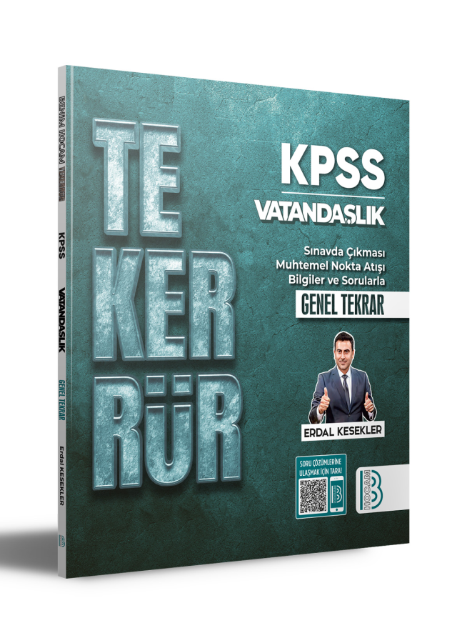 KPSS Tekerrür Vatandaşlık Genel Tekrar Benim Hocam Yayınları