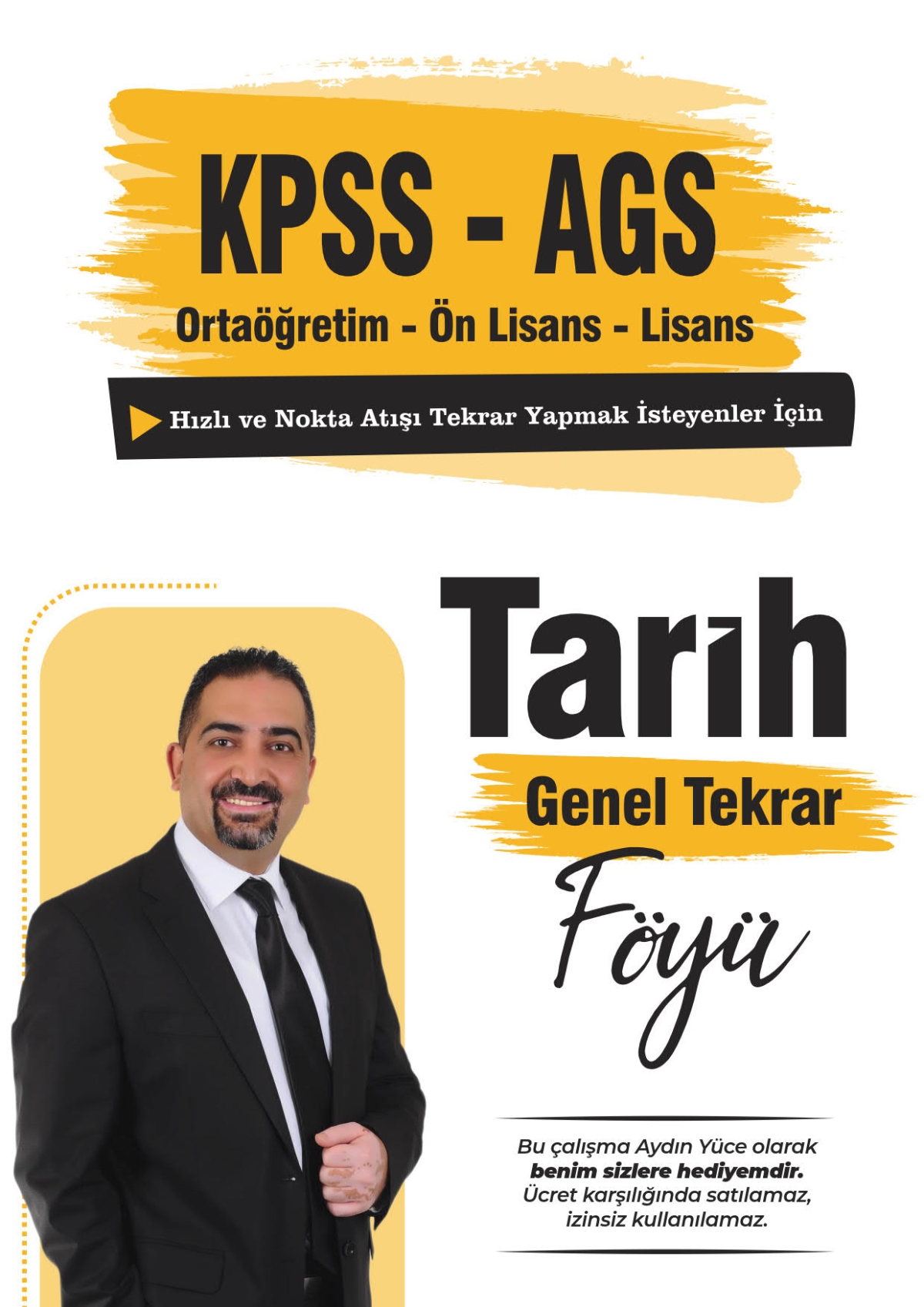 Tarih Genel Tekrar Föyü Aydın Yüce