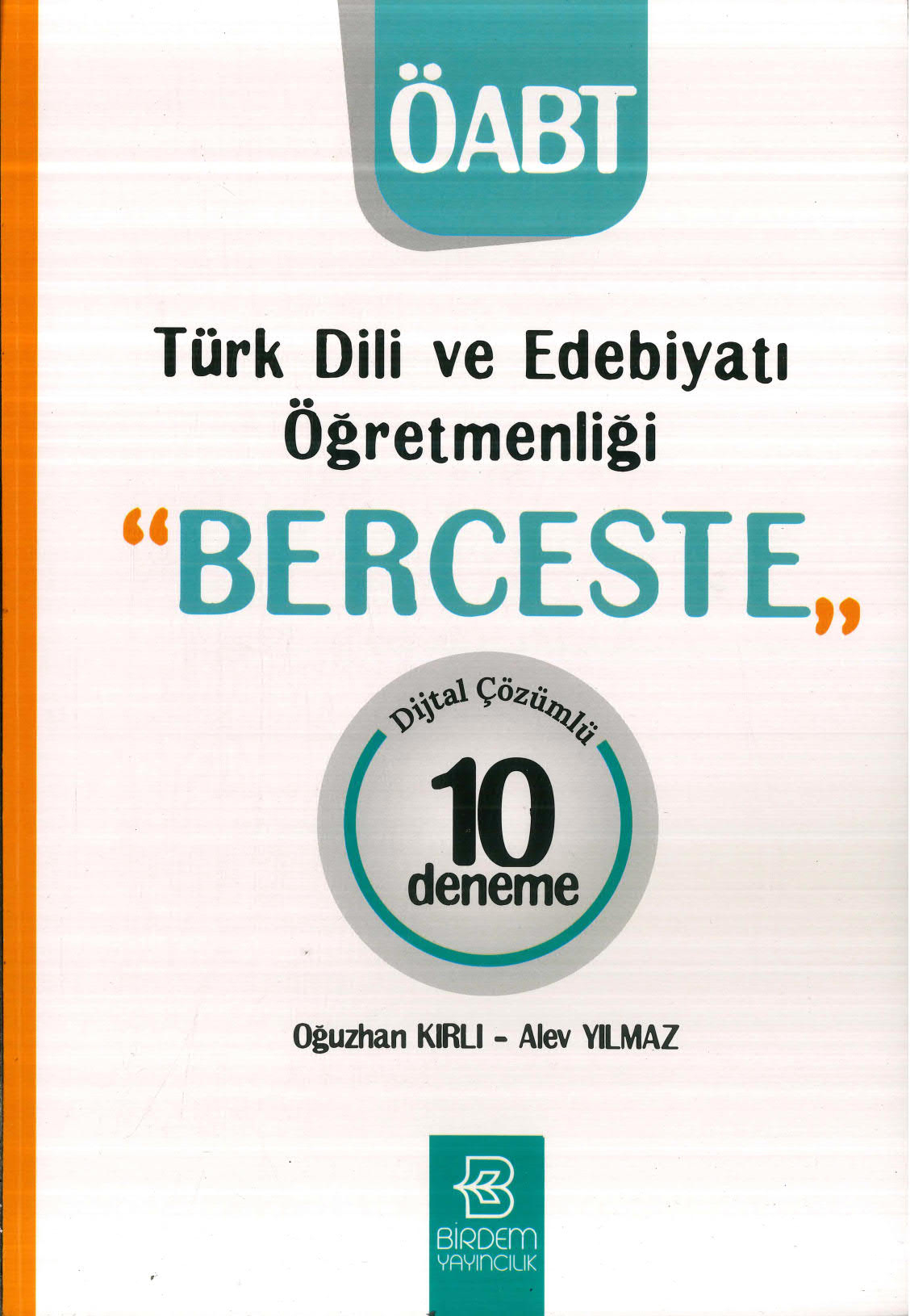 BERCESTE DİJİTAL ÇÖZÜMLÜ 10 DENEME