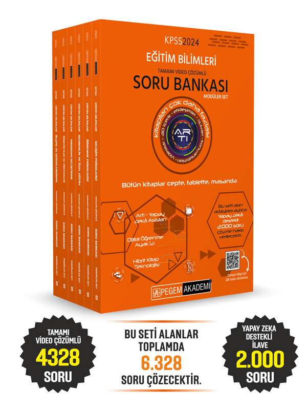 Gelişim Piskolojisi Tamamı Video Çözümlü Soru Bankası Modüler Set