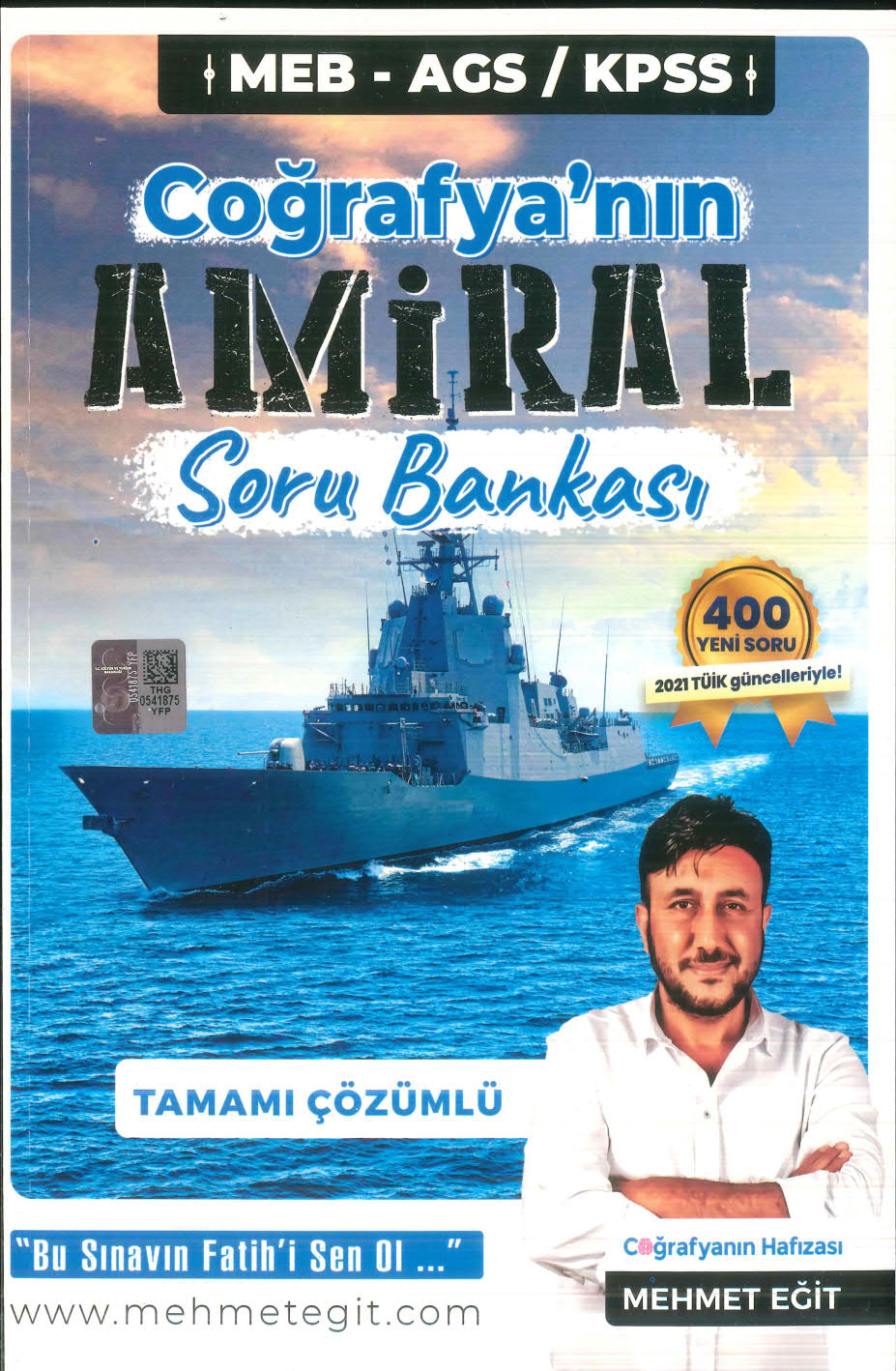 2025 MEB AGS KPSS Coğrafya Amiral Soru Bankası Tamamı Çözümlü Eğit Akademi