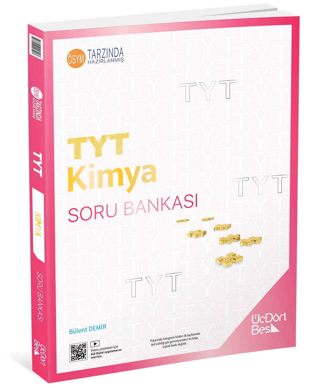 2025 TYT Kimya Soru Bankası Üç Dört Beş Yayınları