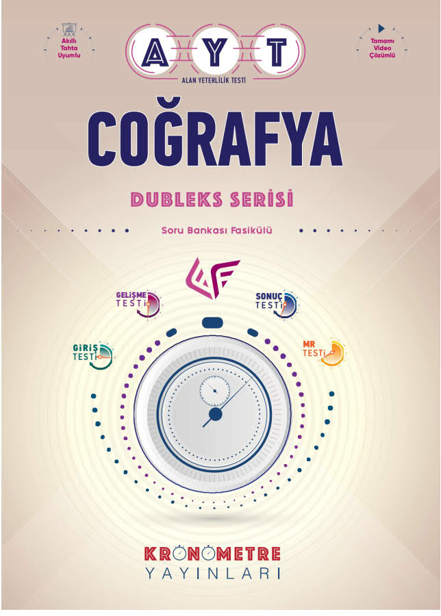 AYT COĞRAFYA DUBLEKS SERİSİ SORU BANKASI