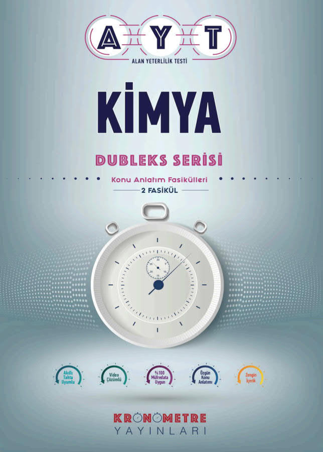 AYT KİMYA DUBLEKS SERİSİ KONU ANLATIM